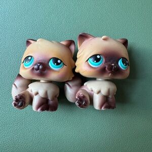 Littlest Pet Shop Persian Cat #022 and #22 2004 Hasboro